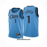 Camiseta Los Angeles Clippers James Harden #1 Ciudad 2024-25 Azul